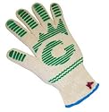 (2 Gloves Value Pack)-Oven Glove-Made of Nomex Heat resistant Fiber, Non-slip Silicone Grip.
