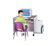 Jonti-Craft 3494JC008 THRIFTY KYDZ? COMPUTER DESK - SINGLE - RED