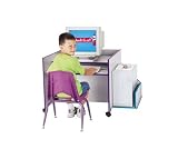 ThriftyKYDZ COMPUTER DESK - SINGLE - RED