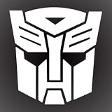 TRANSFORMERS AUTOBOT DECAL STICKER 5X5