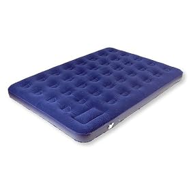 image of flocked double air bed