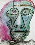 12X16 inch Picasso Oablo Self Portrait 1972 Canvas Art Repro