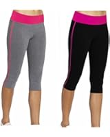 iLoveSIA&reg; Women's Tight Capri Workout 3/4 Legging