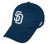 San Diego Padres (Home - White SD) ADULT Adjustable Hat MLB Officially Licensed Major League Baseball Replica Ball Cap
