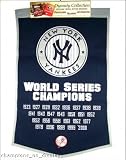 NEW YORK YANKEES BASEBALL WOOL CHAMPIONSHIP BANNER NY
