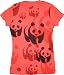 Apparel : WWF World Wildlife Fund Panda Collage Red T-Shirt Tee
