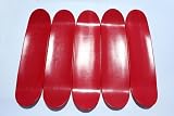 5 dip red Maple Blank Pro Skateboard Decks New On Sale 7.5