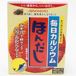 味の素毎日カルシウムほんだし 120g