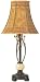 Bali 17' High Table Lamp in Wicker Bamboo Shade