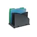 MMF Industries Vertical Four-Compartment Steel File Organizer with Alternating Partitions (294A3)