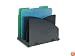 MMF Industries Vertical Four-Compartment Steel File Organizer with Alternating Partitions (294A3)