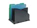 MMF Industries Vertical Four-Compartment Steel File Organizer with Alternating Partitions (294A3)