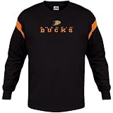 Majestic Anaheim Ducks Swift Maneuver Long Sleeve Jersey T-shirt