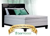 Memory Foam Mattress (Plush) - Bamboo Pillowtop - Cal-King (extra long) 11. Hypo-allergenic. 120 Night Comfort Guarantee!