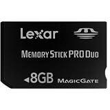 Lexar Platinum II 8 GB Memory Stick Pro Duo Flash Memory Card LMSPD8GBBSBNA