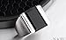 Retro Ring Silver Stainless Steel Ring Man's Black Onyx Ring, Never Fade