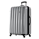 Olympia Titan 29 Inch Expandable Large-Size Hard Case Spinner, Silver, One Size