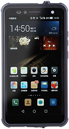 100% Waterproof Case, Hi5Gadget ZLDECO Armor Defender IP-68 Water Proof Shockproof Dirt Proof Snow Proof Heavy Duty Full Body Skin Case Protective Cover for HuaWei Ascend Mate 7( Black waterproof)