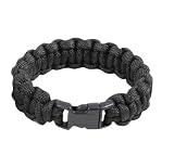 Rothco Paracord Bracelet in Black- Size 8