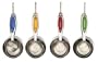 RSVP ACUPR Splash Measuring Cup Set Red