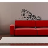 Wandtattoo Tiger Nr.129 Wandaufkleber Wandmotiv (Gr��e: 1,28m x 0,57m)von "wandmotiv24"