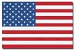 American Flag (Stars and Stripes) Poster United States of America 22x34