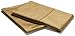 Amazon Brand – Pinzon 400-Thread-Count Hemstitch Egyptian Cotton Pillowcases - King, Chestnut (Set of 2)