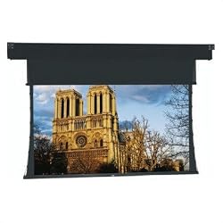 Da-Lite Tensioned Ceiling Recessed 180" Diagonal Video, HDTV, Letterbox and Cinemascope Multiple Aspect Ratio Home Theater Electric Screen with High Contrast Cinema Vision Fabric