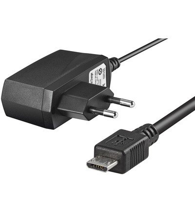 Goobay 47805 micro USB Reiseladeger&auml;t f&uuml;r Nokia 6500/7900/8600, Motorola V8 TRA (0,5A) Preisvergleich