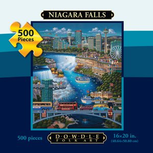 Niagra Falls 500pc 16x20 Jigsaw Puzzle by Eric Dowdle
