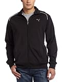 Puma Apparel Mens Tricot Tracksuit Jacket, Black, Small