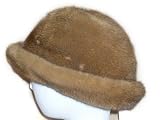 Mink Floppy Brim Hat with Two Wearing Styles