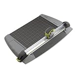 Swingline SmartCut EasyBlade Plus Rotary Paper Trimmer, 12 Inch, 15 Sheet Capacity, Gray and Green (8912)