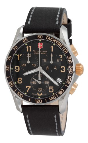 Victorinox Swiss Army Men's 241181 Classic Chronograph Black Dial Watch