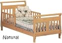 Stork Craft Soom Soom Toddler Bed in Natural