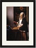 Black Framed/Matted Print 17x23, Weights