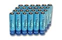 24 pcs Tenergy AAA 1000 mAh high capacity NiMH Rechargeable batteries with 6 FREE Holders