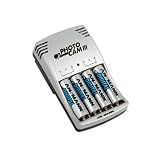Ansmann 5007093/US Photo Cam III Charger with 4-AA Batteries
