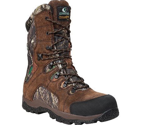 Mossy Oak MO2828 Men's TrailBranch Brown 8-inch Hiker Boot 10 MW US