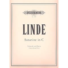 Sonatine in C. Violoncello, Klavier
