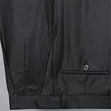 Wool/Cashmere Pleated Front Trousers