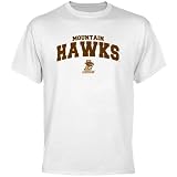 NCAA Lehigh Mountain Hawks White Logo Arch T-shirt