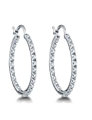 0.26 cttw. Diamond Fashion Earring 10K White Gold