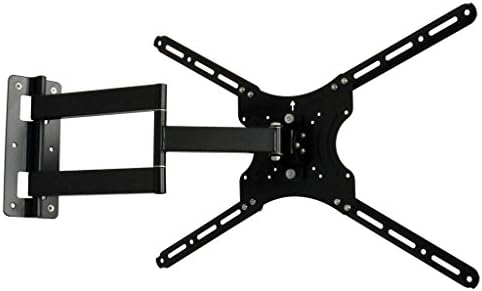 HISAFE TV Wall Mount Bracket VESA 600x400 mm With Full Motion Swing Out Tilt and Swivel Articulating Arm for 17-55" TVs