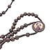 Vaticano Imports Our Lady Undoer of Knots Wood Rosary from Italy