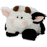 goDog Puppy Tough Ball Cow Dog Toy with Chew Guard Technology