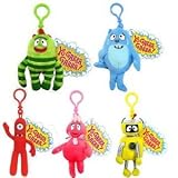 Basic Fun - Yo Gabba Gabba Key Clip - SET of 5 (Brobee, Plex, Toodee, Foofa & Muno)IMAGE