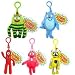 Basic Fun - Yo Gabba Gabba Key Clip - SET of 5 (Brobee, Plex, Toodee, Foofa & Muno)_s-1