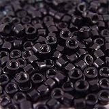 250 PCS 4 mm Black Color Screw Thread Micro Ring Beads Locks for I Tip Stick Feather Human Hair Extensions