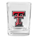 Set of 2 Texas Tech Red Raiders Square Shot Glass - NCAA College Athletics - Fan Shop
